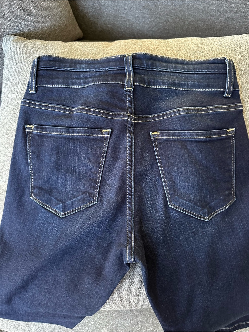 Flying Monkey Women's Dark Indigo High-Rise Skinny Jeggings - Picture 3 of 12